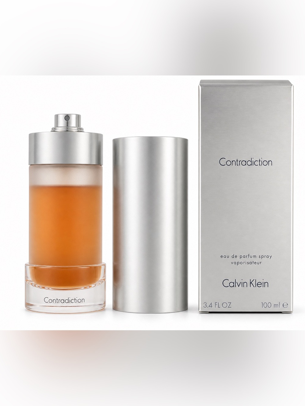 Calvin Klein Contradiction Women Skincare - Silver and Orange